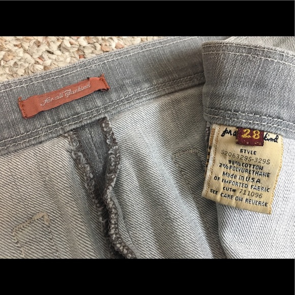 7 For All Mankind  Wrap & Ruffle Mini Skirt - Picture 4 of 6